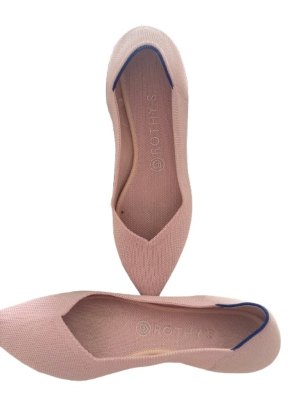 Rothy's Women's Pointed Ballet Flat - Dusty Pink